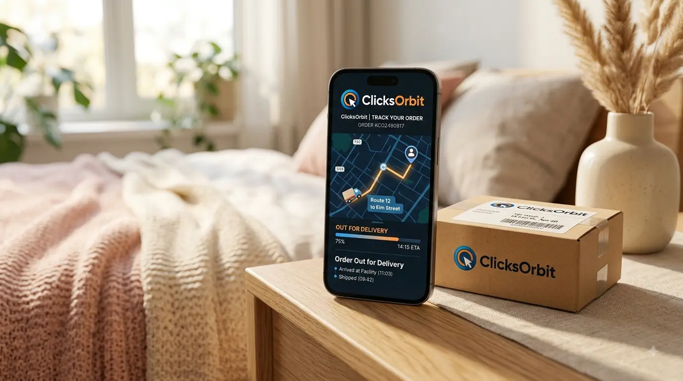 ClicksOrbit Order Tracking Guide